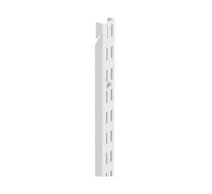 Riel metálico ensamble 210 cm blanco