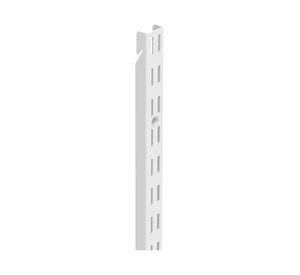 Riel metálico ensamble 255 cm blanco