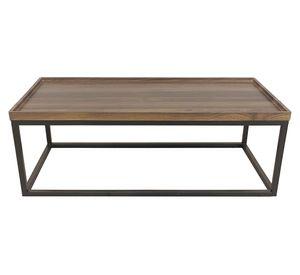 Mesa centro Daria natural/negro
