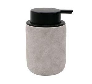 Dispensador jabón cemento mate