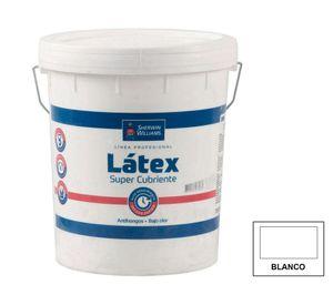 Látex 1 tineta Super cubriente blanco mate Sherwin Williams