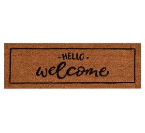 Limpiapiés coco 26x75 cm Welcome 7785