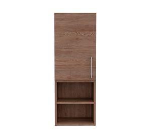 Mueble auxiliar baño 1 puerta Barcelona miel TuHome