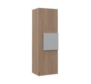 Mueble auxiliar baño 1 puerta Vanguard rovere/blanco TuHome