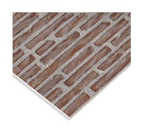 Simplísima 6x1200x2400 mm Ladrillo artesanal rojo Pizarreño Cedral..