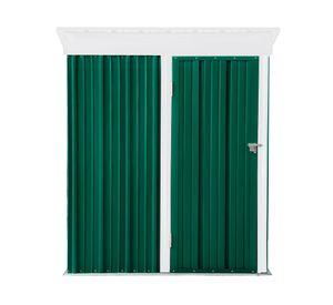 Bodega jardín con repisas 162x92x180 cm Boxshed verde