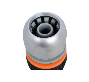 Acople rápido 3/4 con stop aluminio Roots