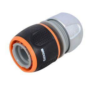 Acople rápido 3/4 con stop aluminio Roots