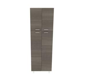 Despensa 4 puertas Rossi blanco/wengue TuHome