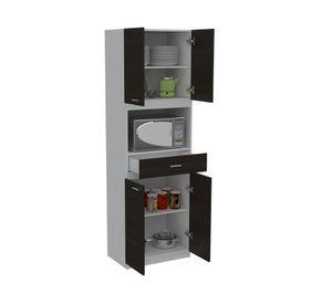 Mueble microondas Bau wengue TuHome