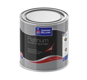 Esmalte al agua 1/4 galón Platinum base X blanco mate Sherwin Williams