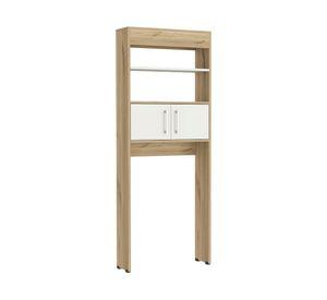 Mueble optimizador Bath bicolor duna/blanco 160x62.4x20.3 cm