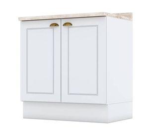 Mueble de cocina Colorado 2 puertas blanco