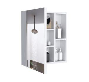 Gabinete baño 1 puerta Manchester blanco TuHome