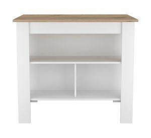 Mesa cocina Kitchen duna/blanco nevado TuHome