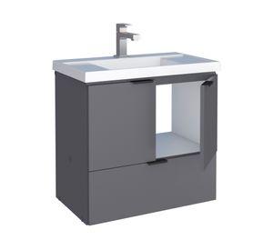 Mueble vanitorio 60 cm Lis gris