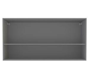 Mueble cocina aéreo New Evandro grafito 53.5x105x25 cm