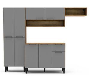 Kit Cocina 9 puertas 1 cajón Madri 183x232.4x44.8 cm