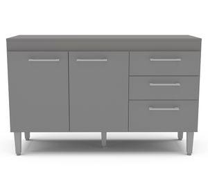 Mueble base New Opie grafito 77.5x120.8x37 cm