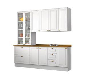 Kit cocina Americana blanco/nature