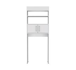 Mueble optimizador WC Madrid blanco 160x62.4x20.3 cm