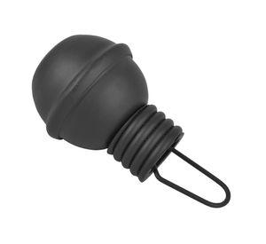 Terminal cortina borla fierro 3/4" 1un negro