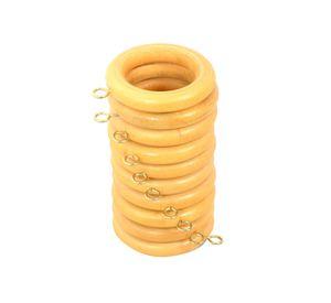 Argolla 28 mm miel 10 unidades Cotidiana