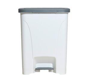 Basurero pedal 25 lt plástico