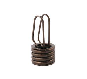 Terminal cortina simple fierro 5/8'' 2un óxido