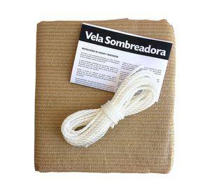 Vela sombreadora 3x3 m cuadrado Marienberg