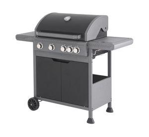 Parrilla a gas 4 quemadores + quemador lateral Misisipi