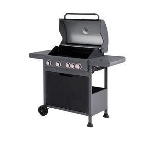 Parrilla a gas 4 quemadores + quemador lateral Misisipi