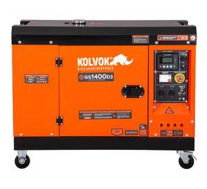 Generador eléctrico a diésel trifásico 11200W Kolvok