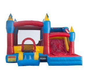 Juego inflable 3,96x4,26 m castillo tobogán Talbot