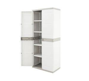Armario escobero 2 puertas Titanium ATT-70E Plastiken