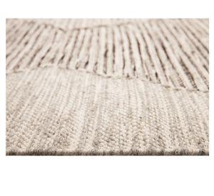 Alfombra 230x160 cm Handwoven Natural gris 2 Dib