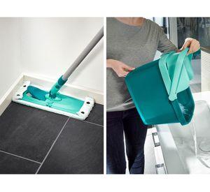Set mopa piso con balde verde
