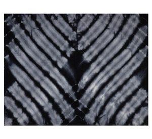 Alfombra 190x290 cm Handwoven Shibori gris Dib