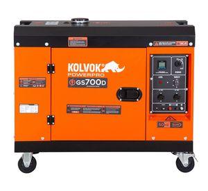 Generador eléctrico a diésel 5500W GS700D Kolvok