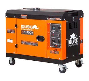 Generador eléctrico a diésel 5500W GS700D Kolvok