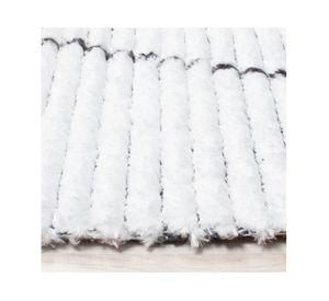 Alfombra 160x230 cm Mystique blanco/ gris Dib
