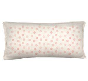 Cojín decorativo Puntos Rosa linet multicolor 70x35 cm