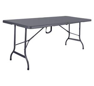 Mesa plegable 180x74 cm NW-RG180 gris