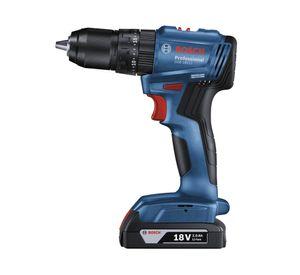 Taladro percutor 18V 13 mm GSB 185-LI + 2 baterías 2.0 Ah + maletín