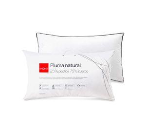 Almohada 50x90 cm Pluma blanco