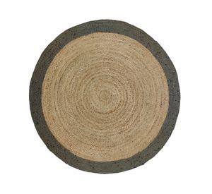 Alfombra redonda 150 cm Cancun gris