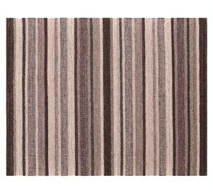 Alfombra living-comedor 160x230 cm Kelim Tribal Wadmal gris/café