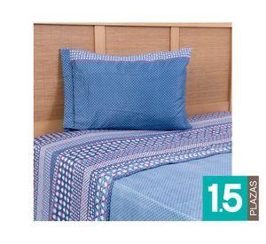 Juego sábanas 1.5 plazas microfibra Oak