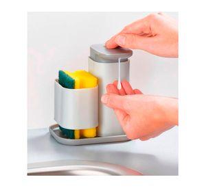 Organizador lavaplatos + dispensador lavaloza