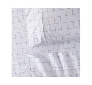 Juego sábanas 1.5 plazas 180 hilos Blanc